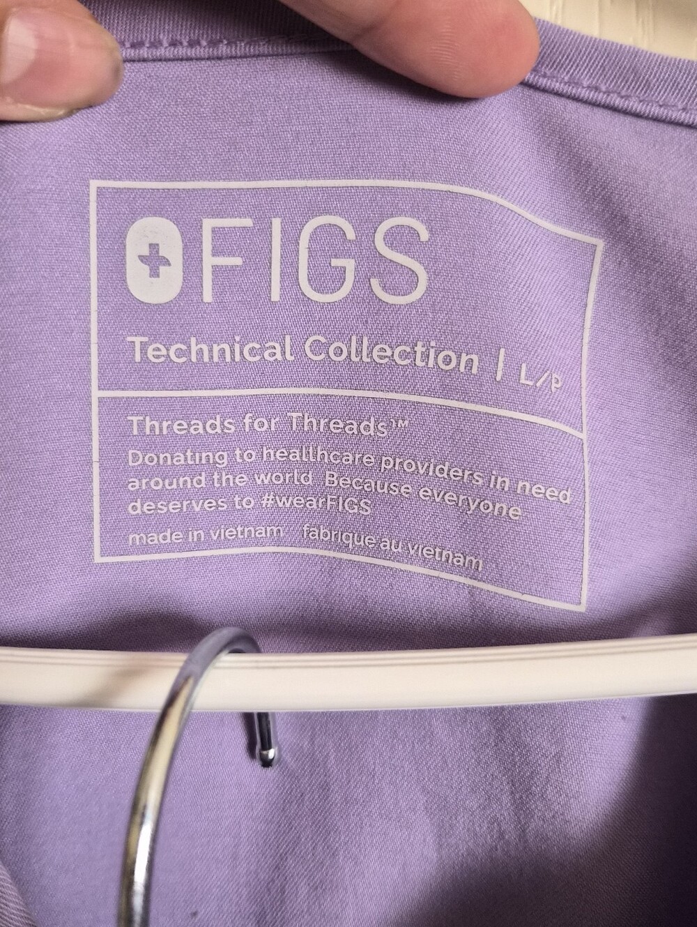 Figs Lilac Puple Technical Collection Set - Picture 2 of 3